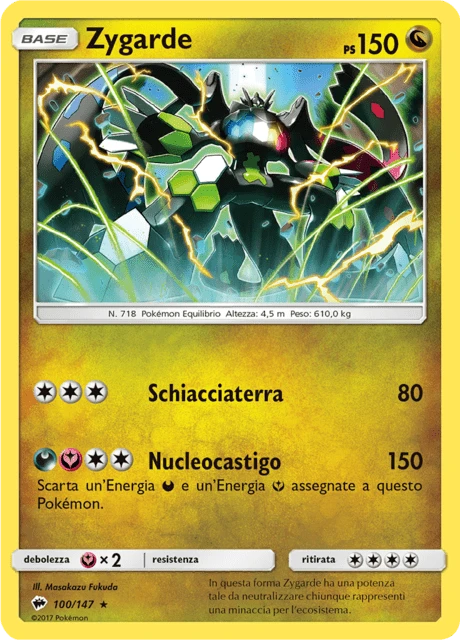 Zygarde – Reverse Holo