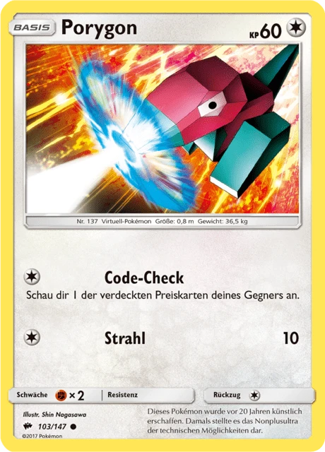 Porygon – Reverse Holo