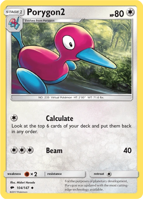 Porygon2 – Reverse Holo