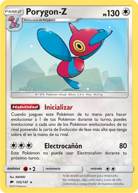 Porygon-Z – Reverse Holo