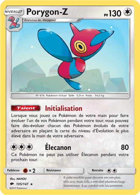Porygon-Z – Reverse Holo