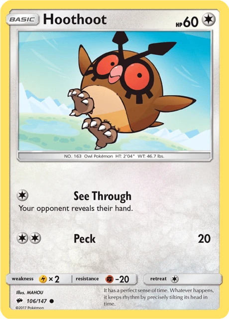 Hoothoot – Normal
