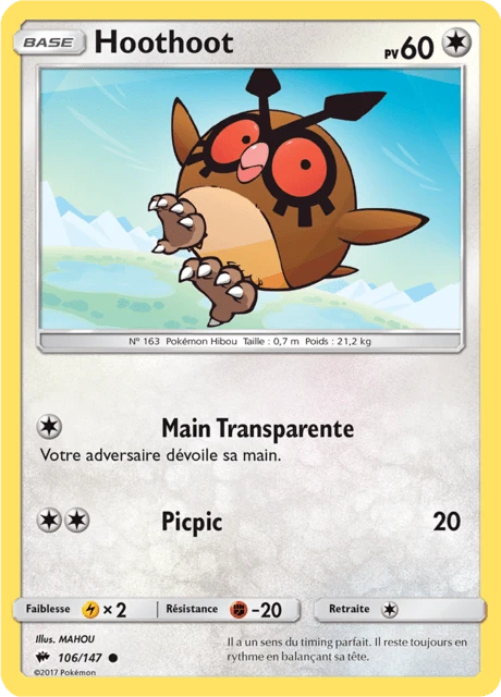Hoothoot – Normal