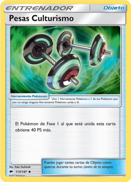 Pesas Culturismo – Reverse Holo