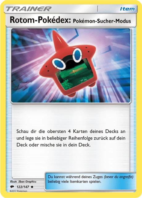 Rotom-Pokédex: Pokémon-Sucher-Modus – Normal