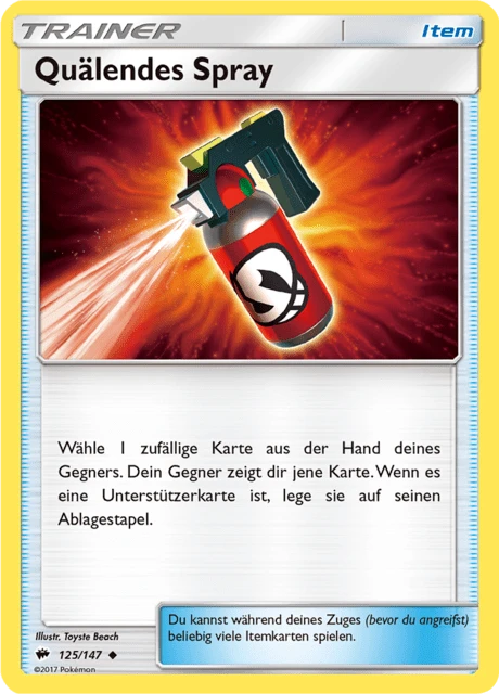 Quälendes Spray – Normal