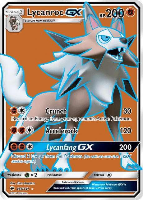 Lycanroc GX – Holo