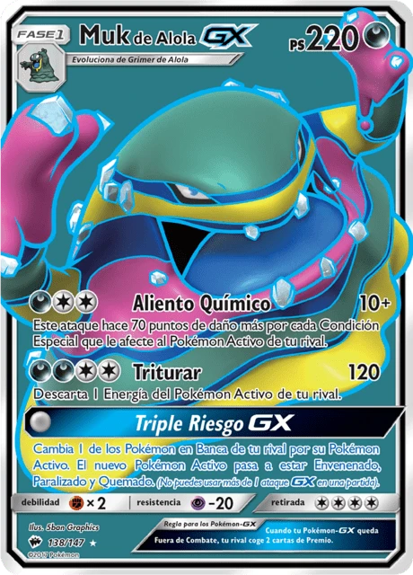 Muk de Alola-GX – Holo