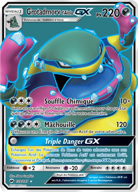 Grotadmorv d'Alola-GX – Holo