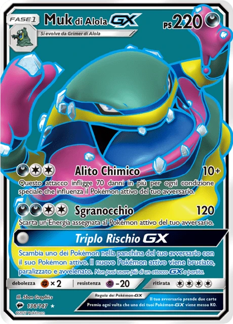 Muk di Alola-GX – Holo