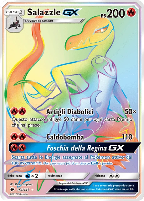 Salazzle-GX – Holo