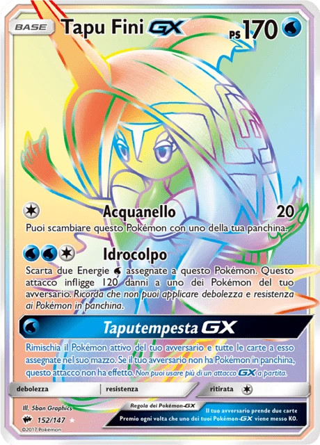 Tapu Fini-GX – Holo