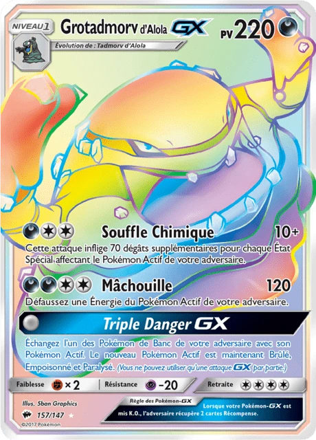 Grotadmorv d'Alola-GX – Holo