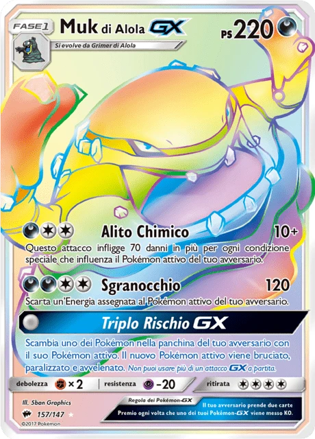 Muk di Alola-GX – Holo