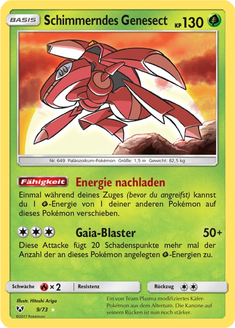 Schimmerndes Genesect