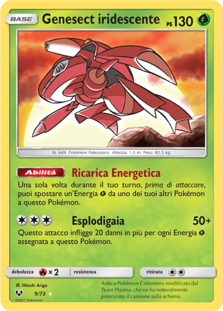 Genesect iridescente
