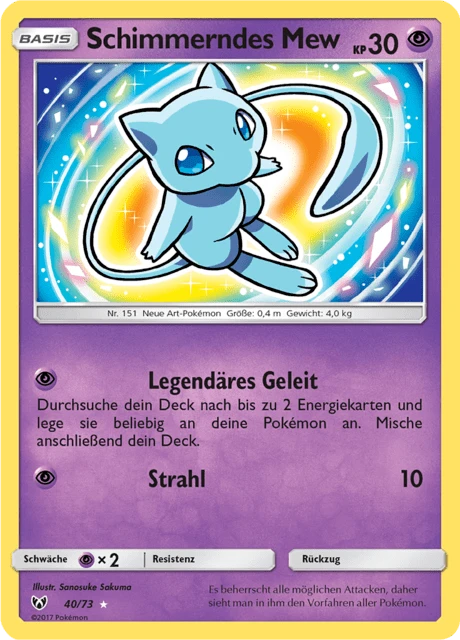 Schimmerndes Mew