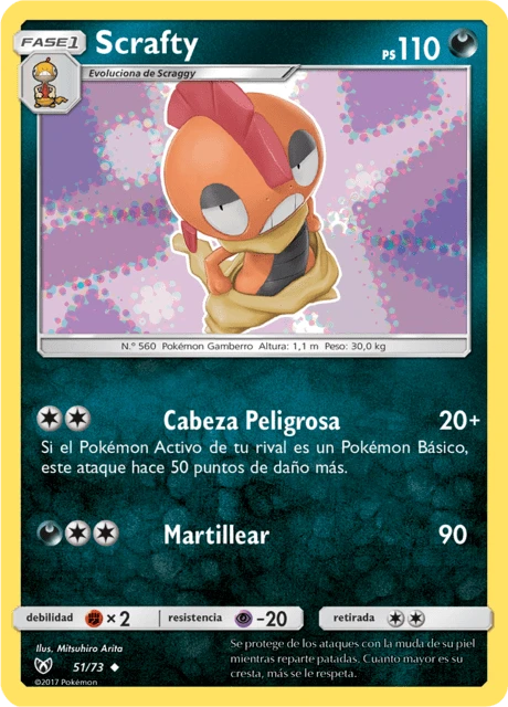 Scrafty – Reverse Holo