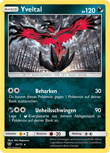 Yveltal – Reverse Holo