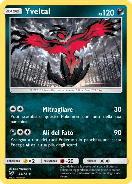 Yveltal – Reverse Holo