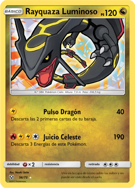 Rayquaza Luminoso – Holo