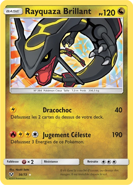 Rayquaza Brillant – Holo