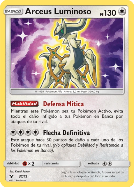 Arceus Luminoso – Holo