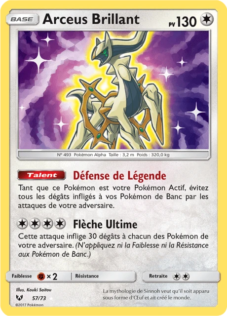 Arceus Brillant – Holo