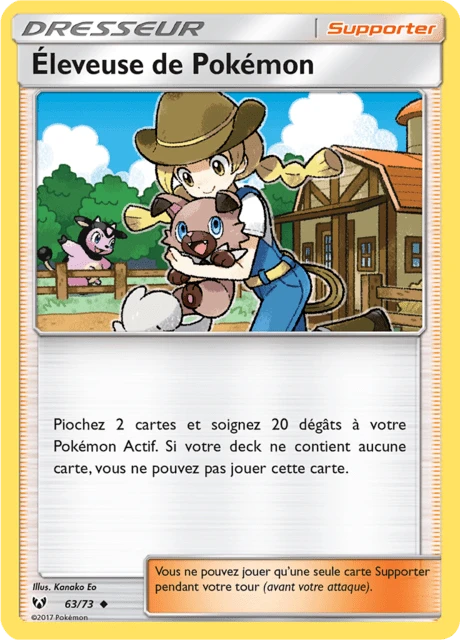 Éleveuse de Pokémon