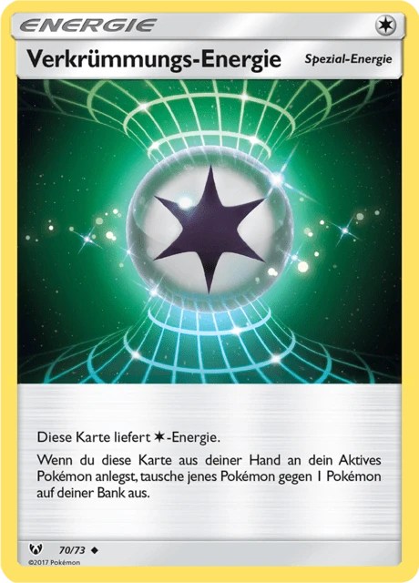 Verkrümmungs-Energie – Normal