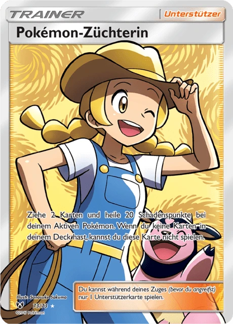 Pokémon-Züchterin – Holo