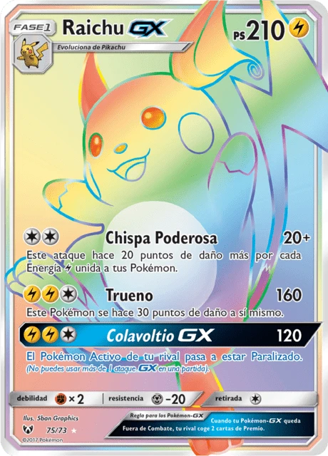Raichu-GX – Holo