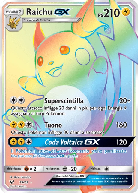 Raichu-GX – Holo