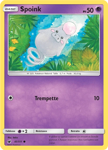 Spoink – Reverse Holo