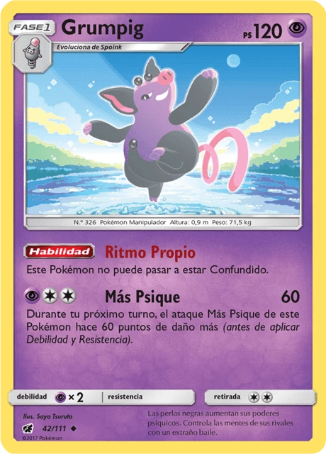Grumpig – Reverse Holo