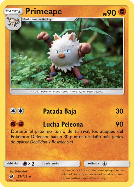 Primeape – Reverse Holo
