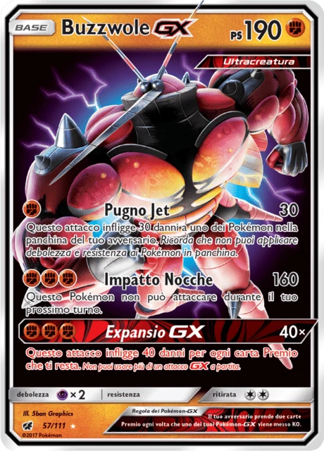 Buzzwole-GX – Holo