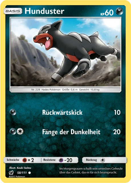 Hunduster – Reverse Holo