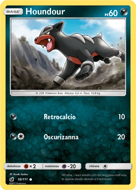 Houndour – Reverse Holo