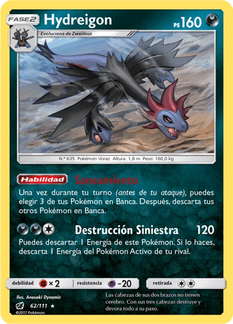 Hydreigon – Reverse Holo