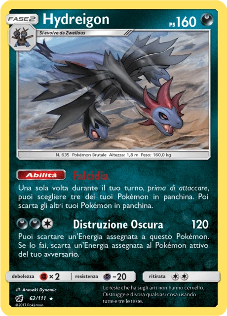 Hydreigon – Reverse Holo