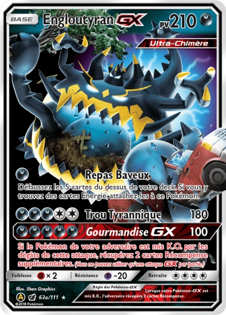 Engloutyran-GX – Reverse Holo