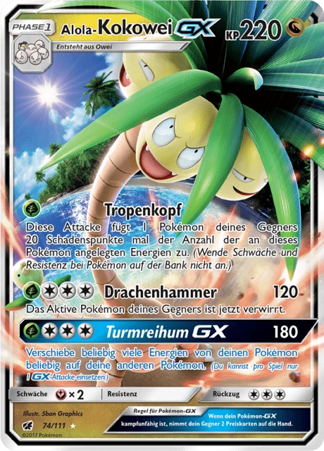 Alola-Kokowei-GX – Holo