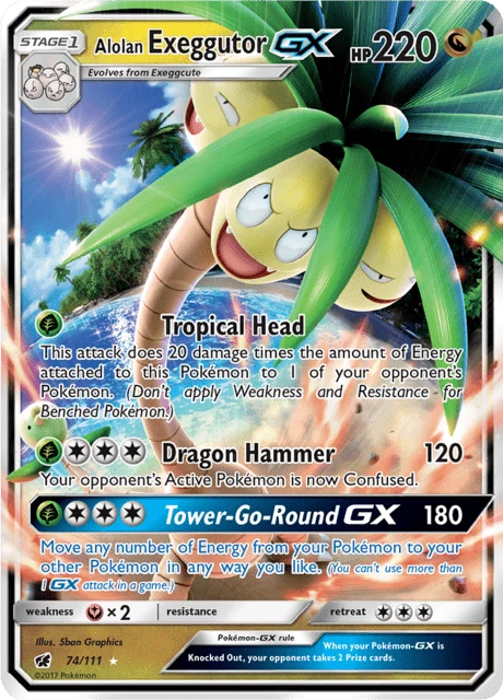 Alolan Exeggutor GX