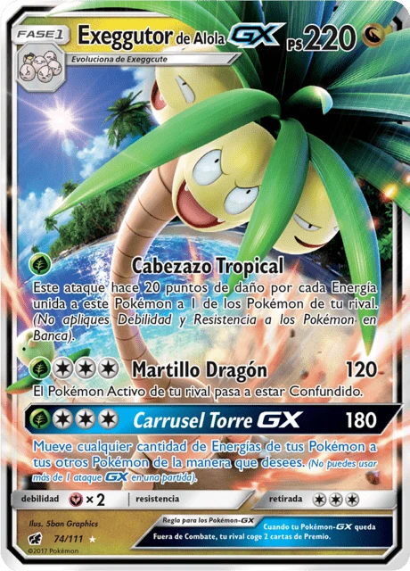 Exeggutor de Alola-GX – Holo