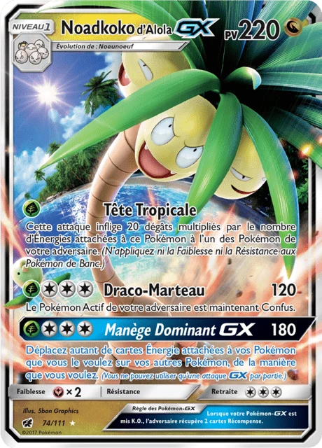 Noadkoko d'Alola-GX – Holo