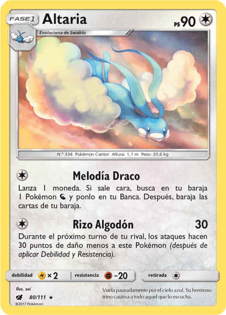 Altaria – Reverse Holo