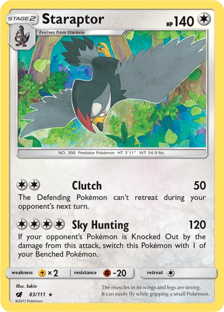 Staraptor – Reverse Holo
