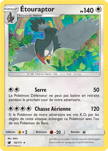 Étouraptor – Reverse Holo