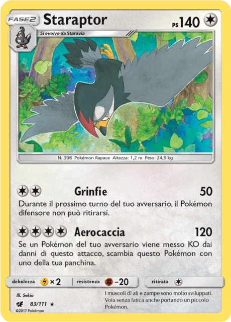 Staraptor – Reverse Holo